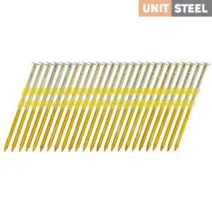 UnitSteel 21º Rk nagels 3,1X80mm Gegalvaniseerd/Glad 3.000 stuks