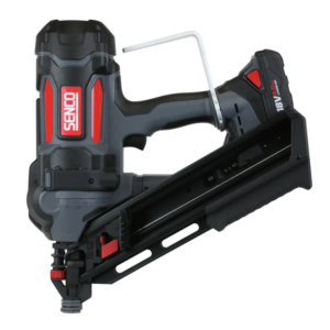 Senco Fusion F-35XP 34° Li-ion Constructiespijker Machine in koffer met 2x 4.0AH 18V accu's (2e GENERATIE )