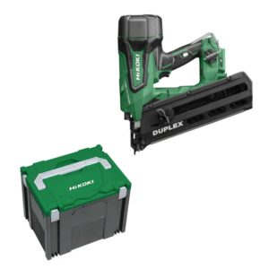 Hikoki NR3675DDW6Z accu duplexnailer 21° + HSC IV systainer Excl. accu's en lader