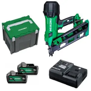 Hikoki NR1890DCA WQZ 50mm-90mm in HSC IV systainer met 2x 5.0Ah accu en lader