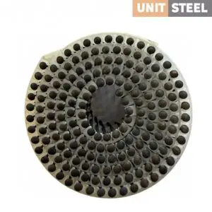 UnitSteel 15º Plastic gebonden 2,5X45MM Ringnagels RVS/Bolkop/Zwart genuanceerd  2.100 stuks