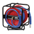 Premium mobiele slanghaspel, universeel, hybride PVC, 30mx8mm